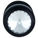 DIAMOND-BUTT-PLUG-ALUMINIUM-83MM-X-30MM-BLACK