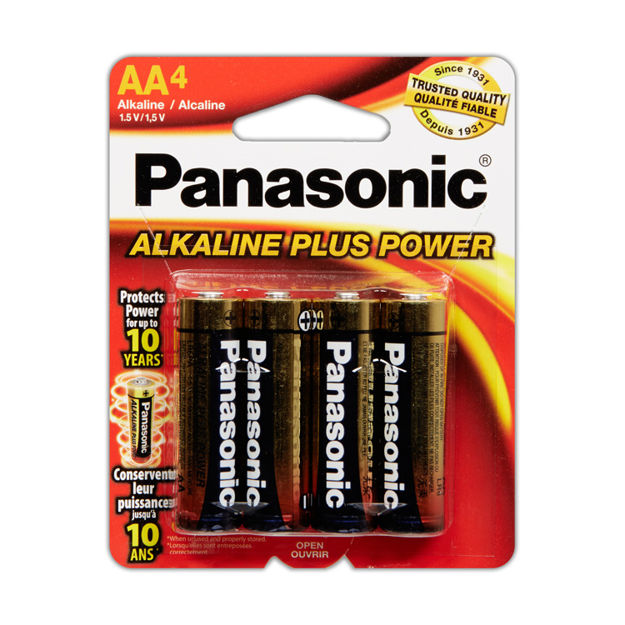 BATTERY-PANASONIC-AA-ALKALINE-4PK