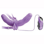 FF-ELITE-10-VIBRATING-DOUBLE-DELIGHT-STRAP-ON-PUR