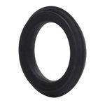 Caesar-Silicone-Ring-Black