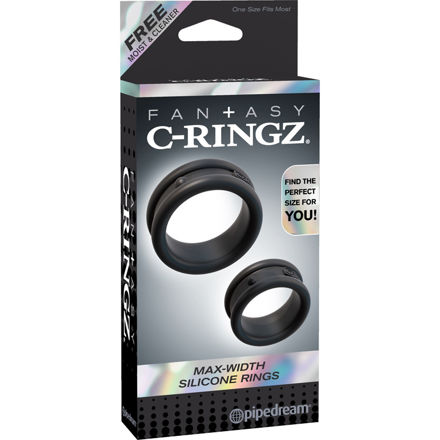 C-RINGZ-MAX-WIDTH-SILICONE-RINGS-BLACK