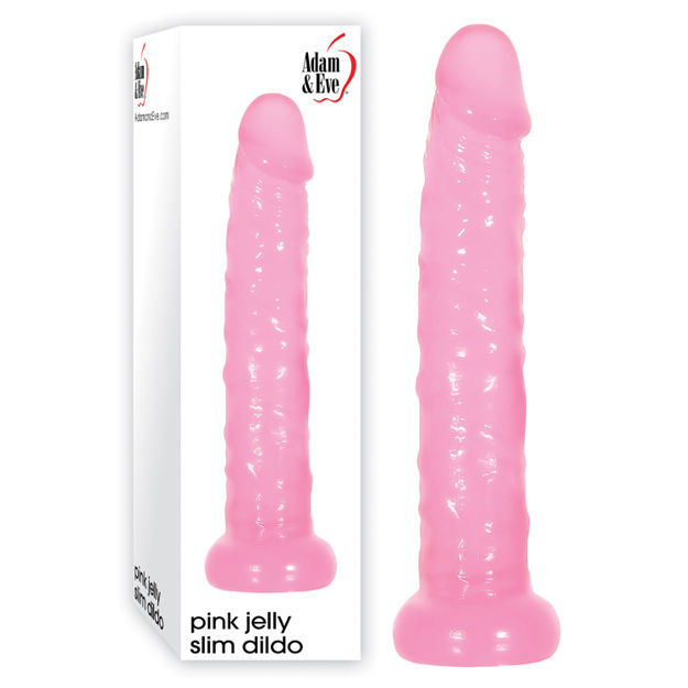 PINK-JELLY-SLIM-DILDO