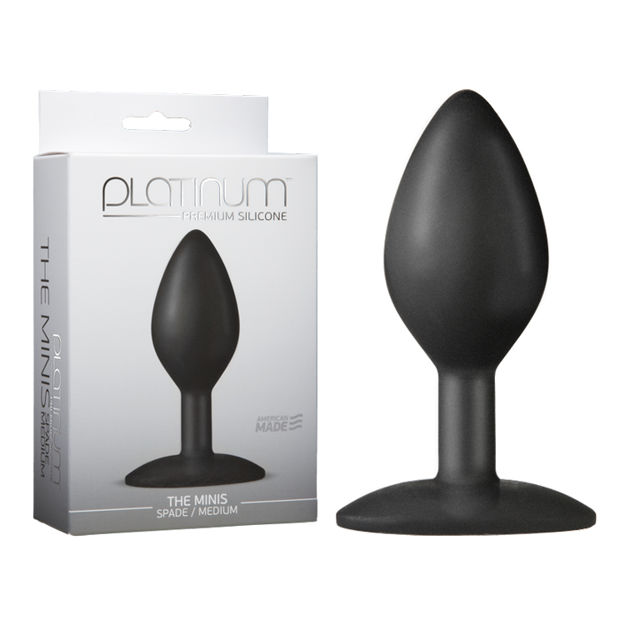 PLATINUM-SILICONE-SPADE-BLACK