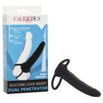 Silicone-Love-Rider-Dual-Penetrator-Black