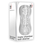 TRIPLE-CHAMBER-BALL-DRAINER