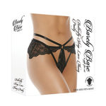 BUTTERFLY-STRAP-LACE-THONG-PANTY-BLACK