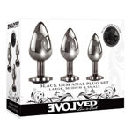 Black-Gem-Anal-Plug-Set