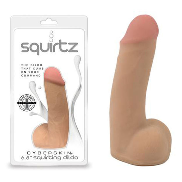 SQUIRTZ-CYBERSKIN-6-5-SQUIRTING-DILDO