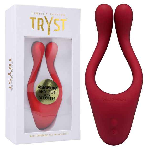 TRYST-Multi-Erogenous-Zone-Massager-Red