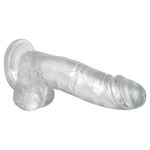 CRYSTAL-CLEAR-8-DILDO-WITH-BALLS