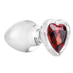 Red-Heart-Gem-Glass-Plug-Large