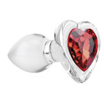 Red-Heart-Gem-Glass-Plug-Small