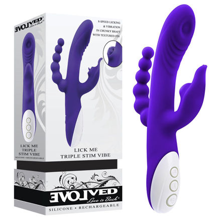 Lick-Me-Triple-Stim-Vibe-Silicone-Purple