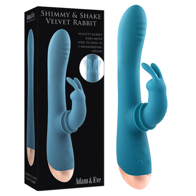 Shimmy-Shake-Velvet-Rabbit-Silicone-Teal