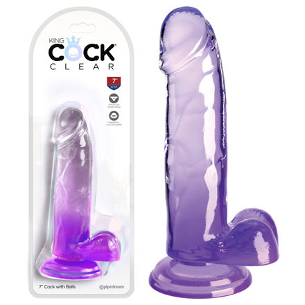 King-Cock-Clear-7-With-Balls-Purple