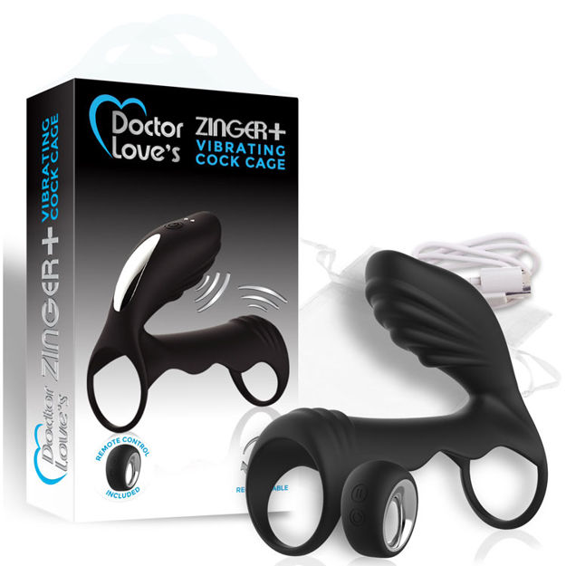 DL-Zinger-Cock-Cage-Remote-Rechargeable-Black