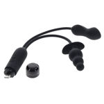 Image de Double My Pleasure - Silicone Rechargeable - Black