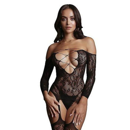 Image de Bodystocking Le Désir à col croisé