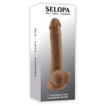 Image de 7" Natural Feel Flexskin - Dildo - Dark